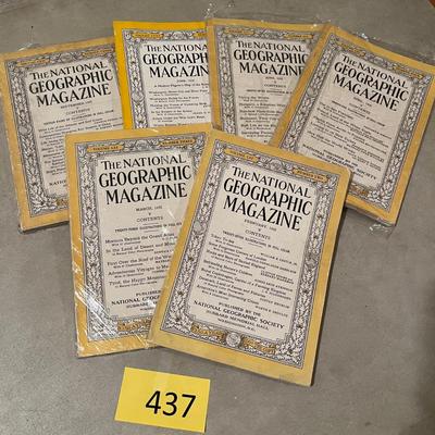 Early National Geographic Magazines
