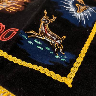 Vintage Souvenir Pillow Case 7 Falls Colorado