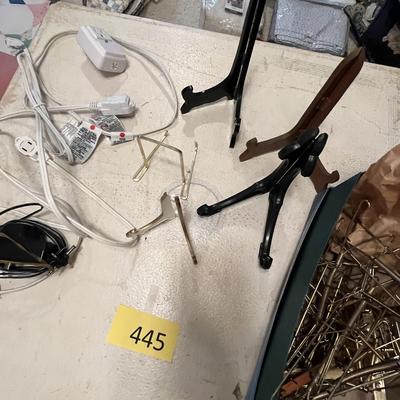 Plate racks & misc