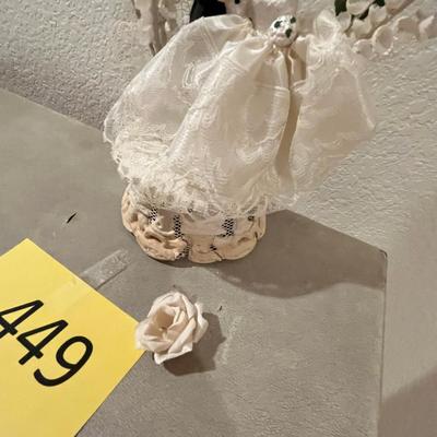 Vintage wedding cake topper