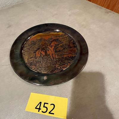 Silverplate Limited Edition Plate