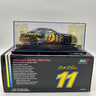 1997 NASCAR Brett Bodine  #11 With Error & License Plate
