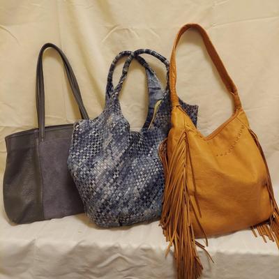 Three Leather Bags by Elliott Lucca and More (PC-BBL)