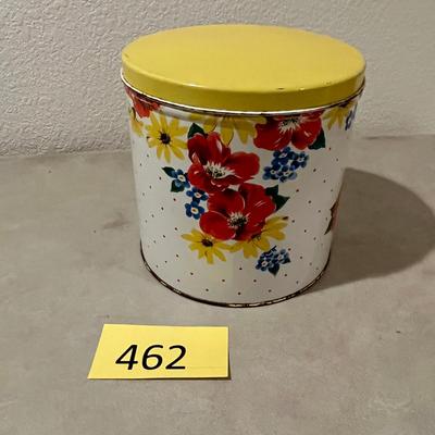 Vintage tin can