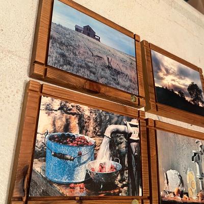 4 mini art prints