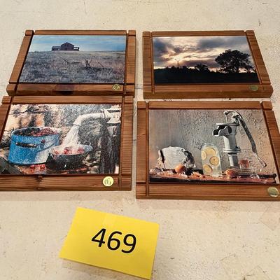 4 mini art prints