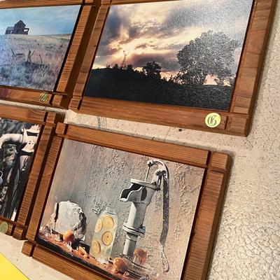 4 mini art prints