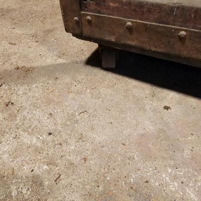 Aluminum Clad Wooden Tool Chest w/Casters  (WS2-JS)