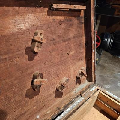 Aluminum Clad Wooden Tool Chest w/Casters  (WS2-JS)