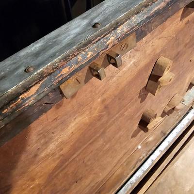 Aluminum Clad Wooden Tool Chest w/Casters  (WS2-JS)