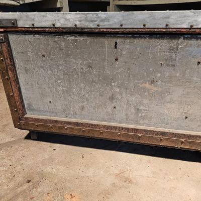 Aluminum Clad Wooden Tool Chest w/Casters  (WS2-JS)