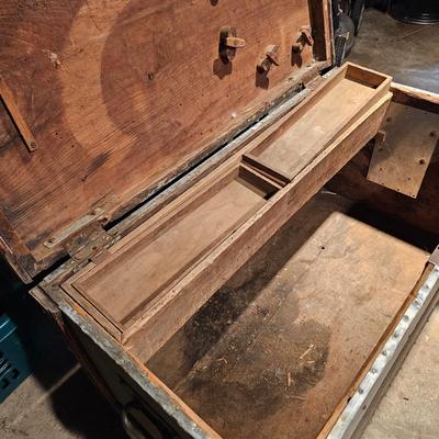 Aluminum Clad Wooden Tool Chest w/Casters  (WS2-JS)