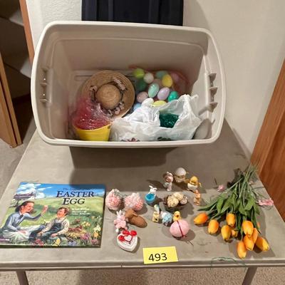 Tub of Easter Items
