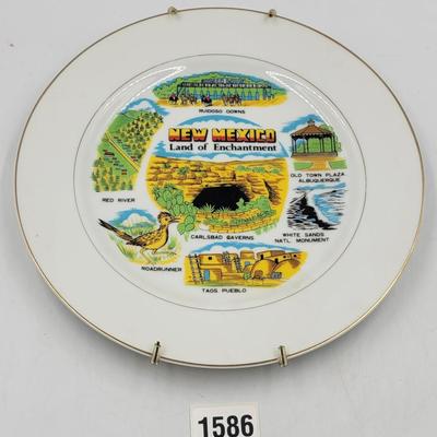 New Mexico Souvenir Plate