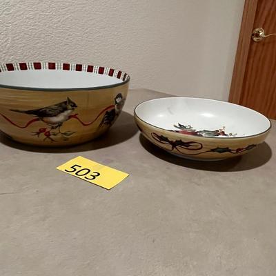 Lenox Winter Greetings Bowls