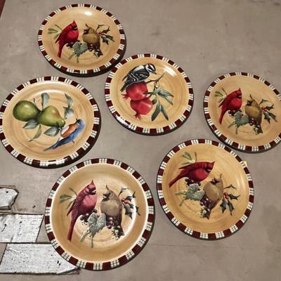 Lenox Winter Greetings Dessert Plates
