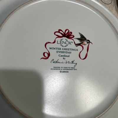 Lenox Winter Greetings Dinner Plates