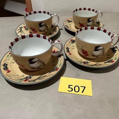 Lenox Winter Greetings Cups & Saucers
