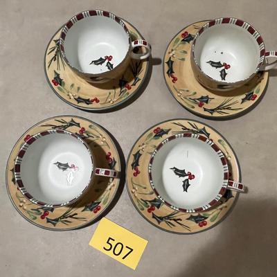 Lenox Winter Greetings Cups & Saucers