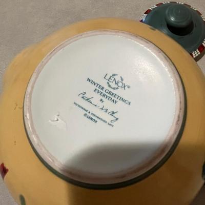 Lenox Winter Greetings Tea pot