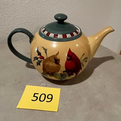 Lenox Winter Greetings Tea pot