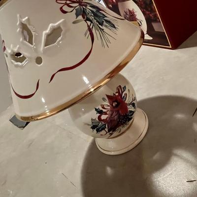 Lenox Holidays Candle Lamp NIB
