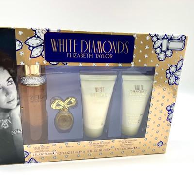 White Diamonds Elizabeth Taylor Set