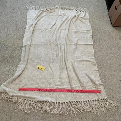 Tassiled Throw