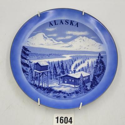Alaska Souvenir Plate