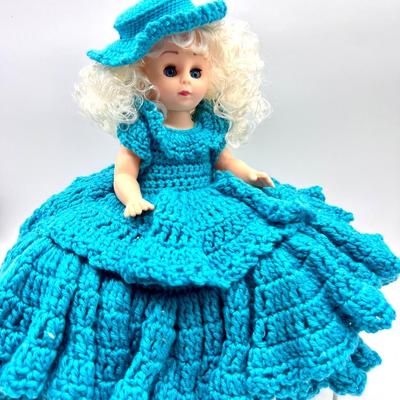 Three Crochet Dolls