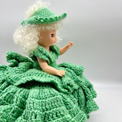 Three Crochet Dolls