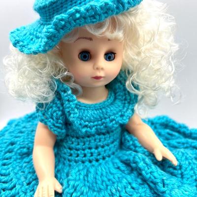 Three Crochet Dolls