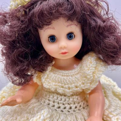 Three Crochet Dolls