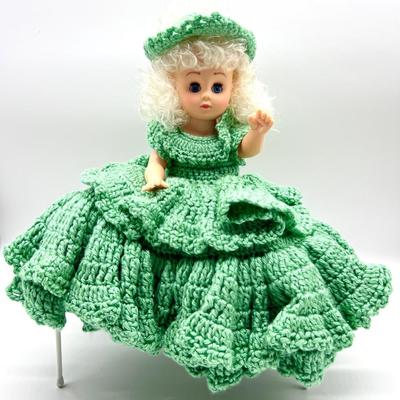 Three Crochet Dolls