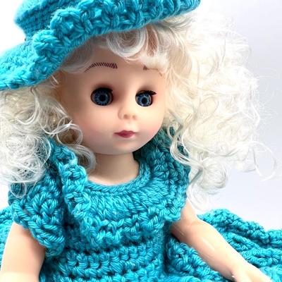 Three Crochet Dolls
