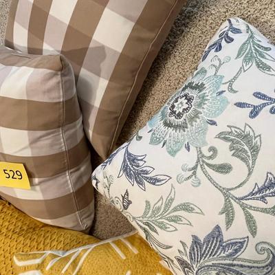 Throw pillows