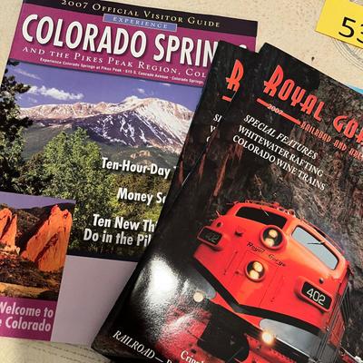 Colorado Tourist Brochures