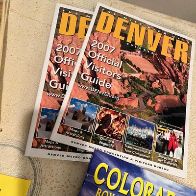 Colorado Tourist Brochures