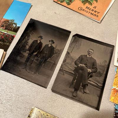 Vintage post cards, letters, & pictures