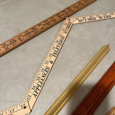 Vintage Ad rulers