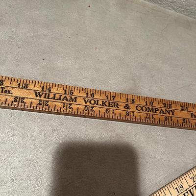 Vintage Ad rulers