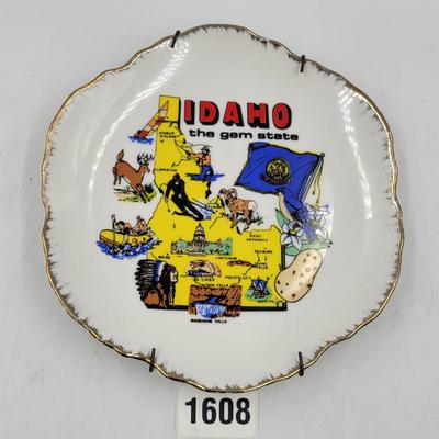 Idaho Souvenir Plate