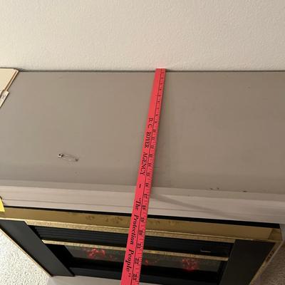 Electric Fireplace w/ Cabinet