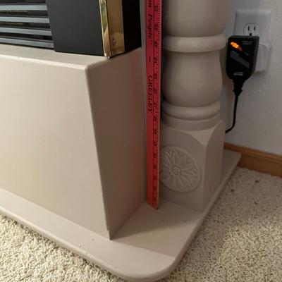 Electric Fireplace w/ Cabinet
