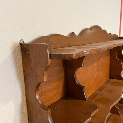 Maple Early American Shelf