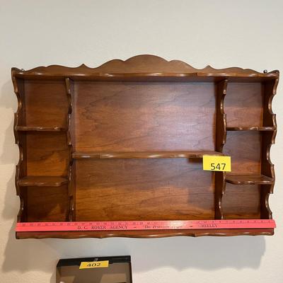 Maple Early American Shelf