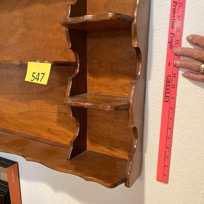 Maple Early American Shelf