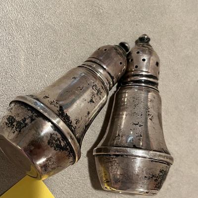 Sterling Silver Salt Shakers