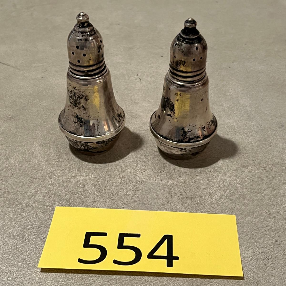 Sterling Silver Salt Shakers