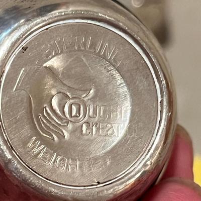 Sterling Silver Salt Shakers